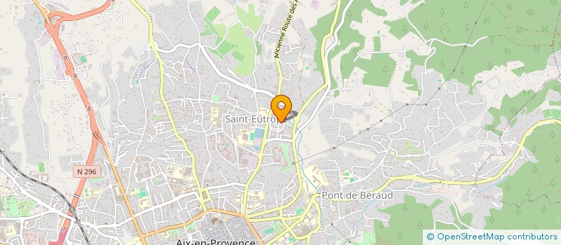 localisation de l'entreprise AIX TRANSPORT à AIX-EN-PROVENCE