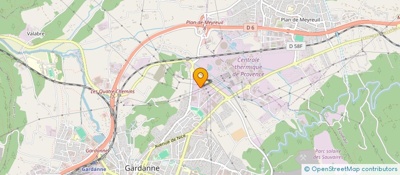 localisation de l'entreprise AIX TRANSPORT TOURISME à GARDANNE