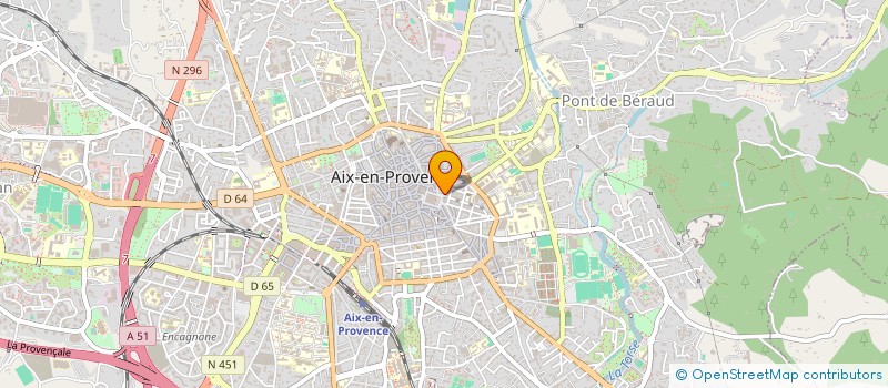 localisation de l'entreprise AIX TRAVEL à AIX-EN-PROVENCE