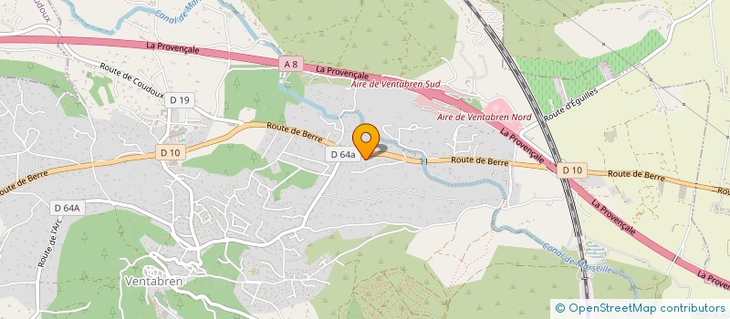 localisation de l'entreprise AIXA  VENTABREN