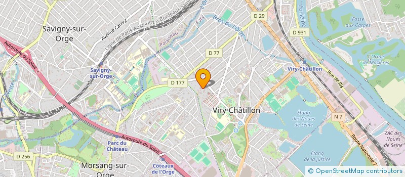 localisation de l'entreprise AIXA RESTRUCTURATION à VIRY-CHATILLON
