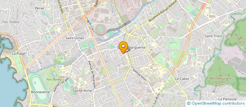 localisation de l'entreprise AIXANE à MARSEILLE