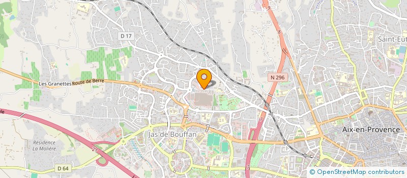 localisation de l'entreprise AIXCELLENCE VTC à AIX-EN-PROVENCE