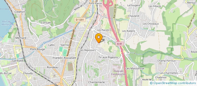 localisation de l'entreprise AIXDKR CONSEILS  AIX LES BAINS