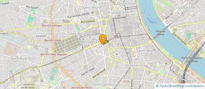 localisation de l'entreprise AIXEL  BORDEAUX