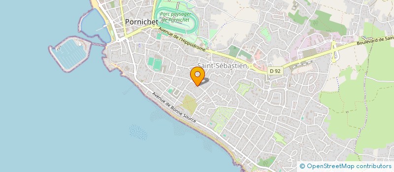 localisation de l'entreprise AIXELA à PORNICHET