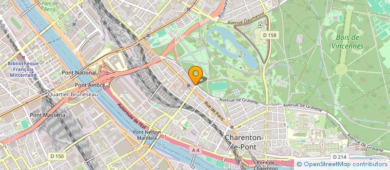 localisation de l'entreprise AIXELDENS  CHARENTON-LE-PONT