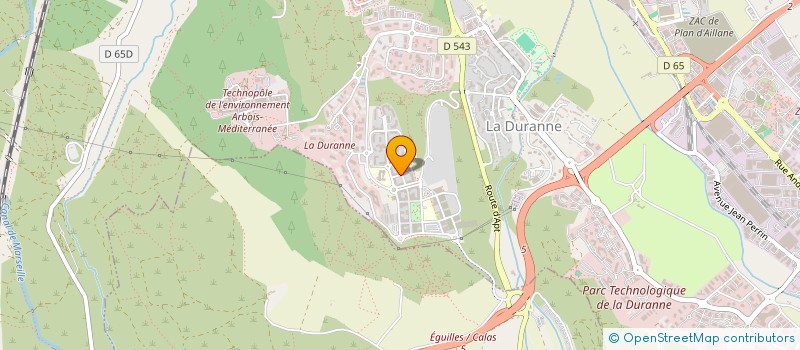 localisation de l'entreprise AIXENCE  COUDOUX