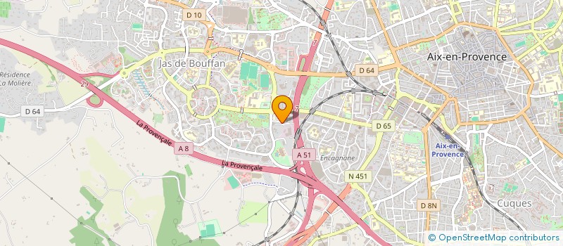 localisation de l'entreprise AIXFIL à AIX-EN-PROVENCE