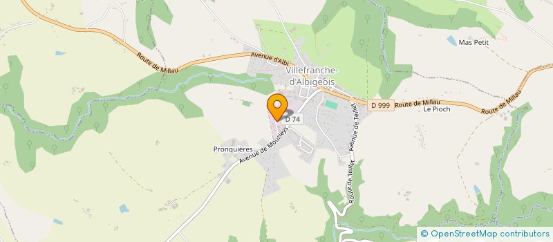 localisation de l'entreprise AIXIM à VILLEFRANCHE-D'ALBIGEOIS