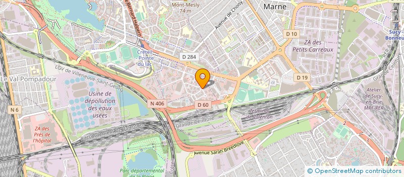 localisation de l'entreprise AIXITY PROMOTION à CRETEIL
