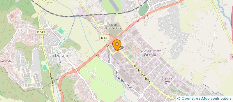 localisation de l'entreprise AIXO SECURITE à AIX-EN-PROVENCE
