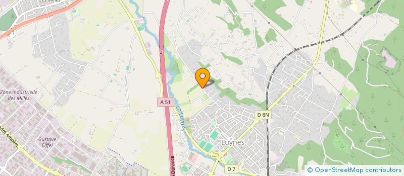 localisation de l'entreprise AIXOISE DE KEMPO ET DE SELF DEFENSE  AIX-EN-PROVENCE