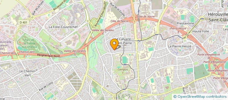 localisation de l'entreprise AIXOISE ET PARISIENNE DE PARTICIPATIONS à CAEN