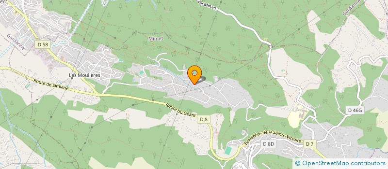 localisation de l'entreprise AIXOISE TERRASSEMENTS ENTREPRISE  MIMET