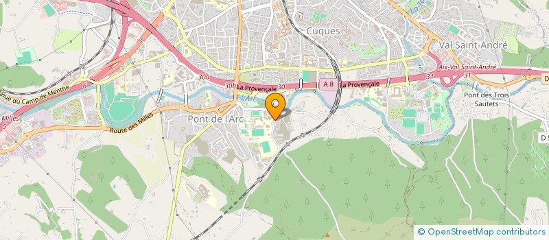 localisation de l'entreprise AIXRA'CLEAN  AIX-EN-PROVENCE
