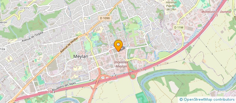 localisation de l'entreprise AIZ à MEYLAN