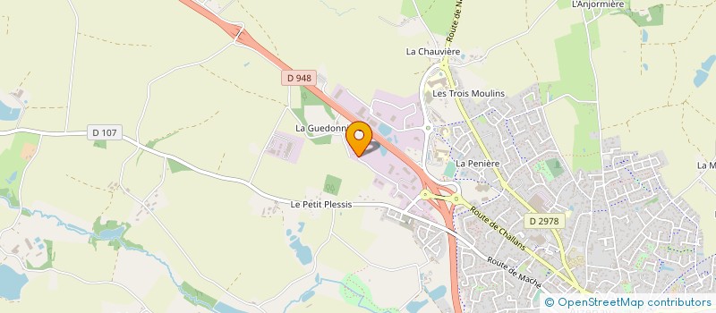 localisation de l'entreprise AIZENAY BETONS CONTROLES à AIZENAY