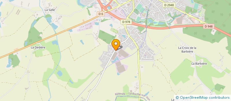 localisation de l'entreprise AIZENAY ENERGIE  AIZENAY