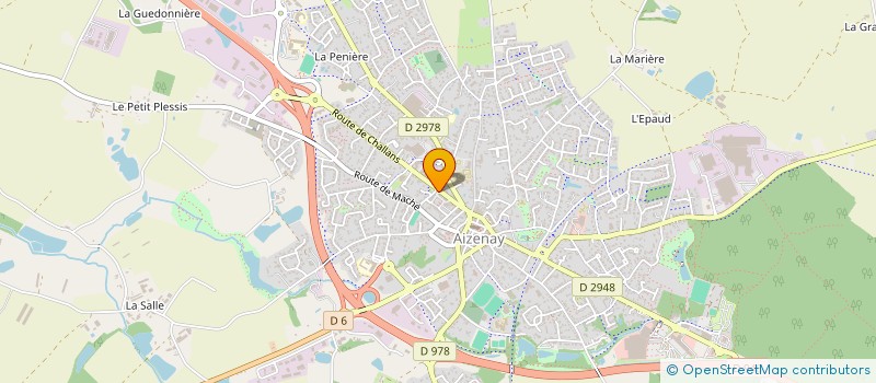 localisation de l'entreprise AIZENAY PHOTO NATURE  AIZENAY