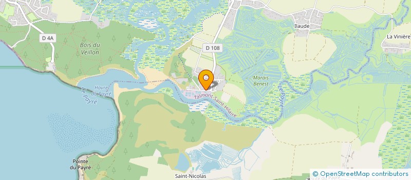 localisation de l'entreprise AJ  TALMONT-SAINT-HILAIRE