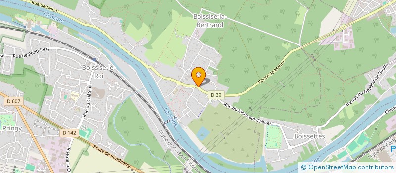 localisation de l'entreprise AJ  BOISSISE-LA-BERTRAND