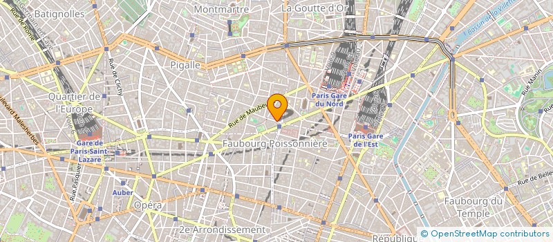 localisation de l'entreprise AJ à PARIS