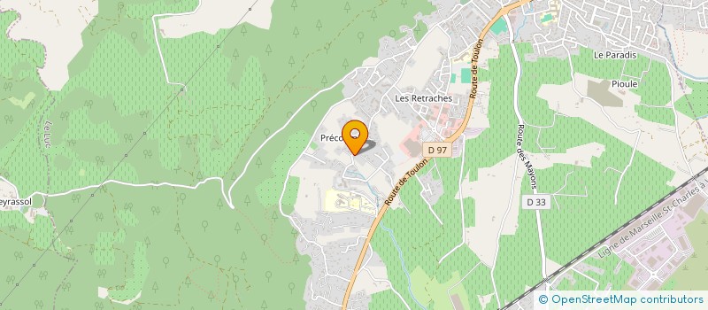 localisation de l'entreprise AJ AGRI à LE LUC