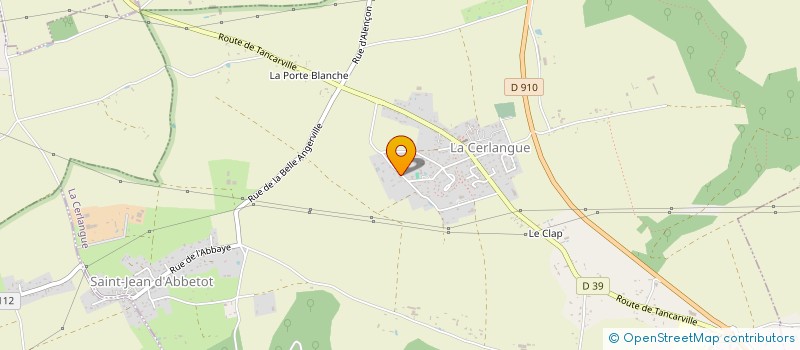 localisation de l'entreprise AJ AUTO  LA CERLANGUE