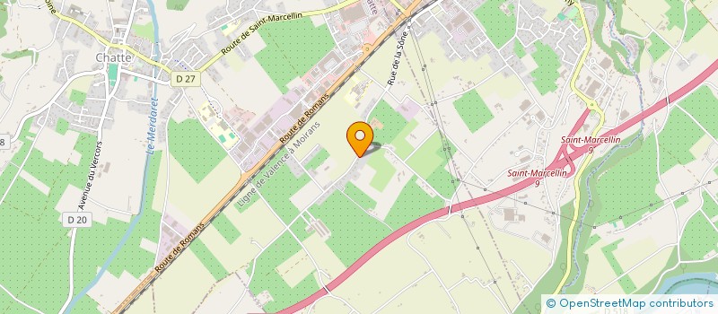 localisation de l'entreprise AJ AUTO  SAINT-ROMANS