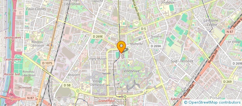 localisation de l'entreprise AJ BC NZ à GRENOBLE