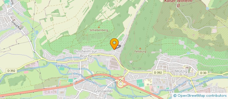 localisation de l'entreprise AJ BEER COMPANY  DINSHEIM-SUR-BRUCHE