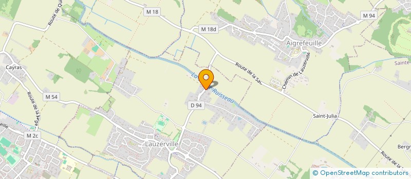 localisation de l'entreprise AJ CAMPING-CAR  LAUZERVILLE