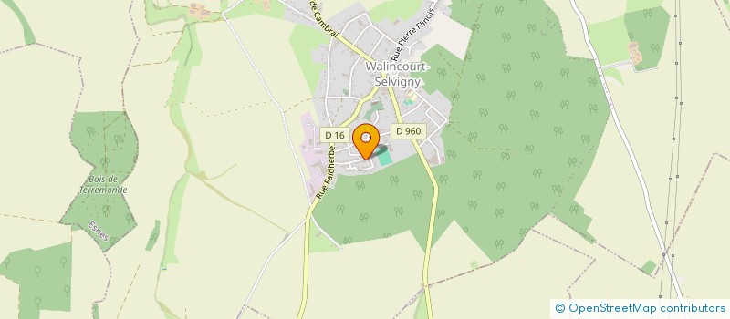 localisation de l'entreprise AJ CONCIERGERIE  WALINCOURT-SELVIGNY