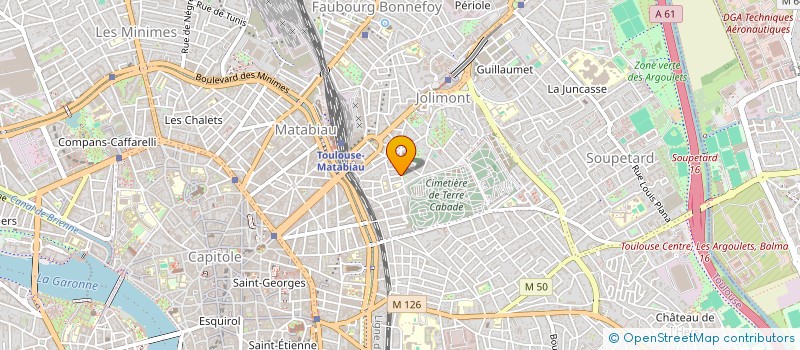 localisation de l'entreprise AJ CONSEILS à TOULOUSE