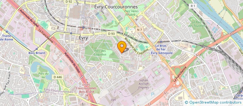 localisation de l'entreprise AJ DEVELOPMENT  PARIS