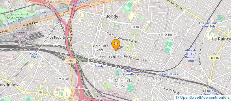 localisation de l'entreprise AJ DRESS  BONDY