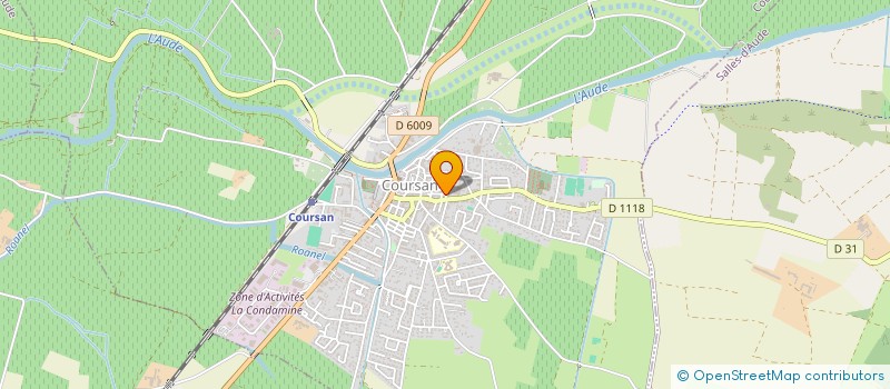 localisation de l'entreprise AJ & EC  COURSAN