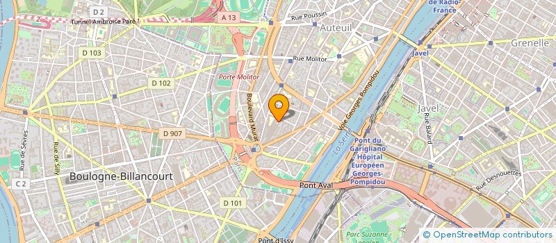 localisation de l'entreprise AJ ECURIES à PARIS