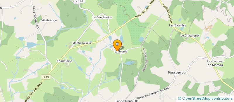 localisation de l'entreprise AJ ENERGIE  SAINT-YRIEIX-LA-PERCHE