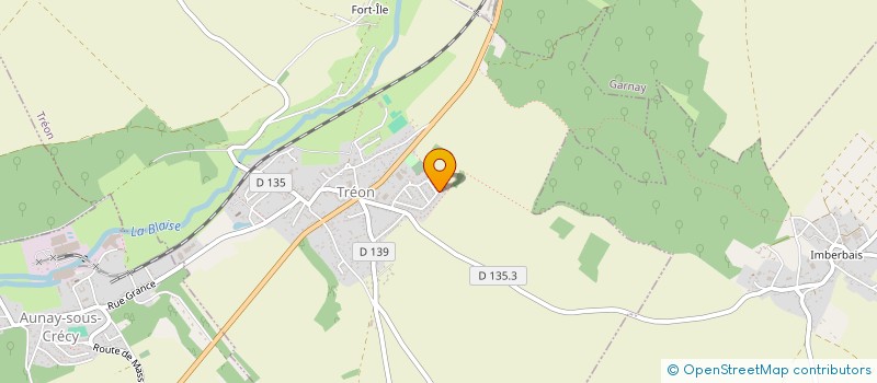 localisation de l'entreprise AJ FERMETURES à CHARPONT