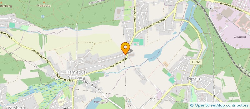 localisation de l'entreprise AJ FLEX  HAM-SOUS-VARSBERG