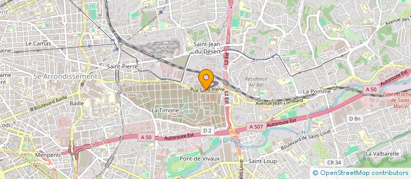 localisation de l'entreprise AJ HOME à MARSEILLE