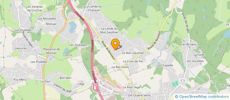 localisation de l'entreprise AJ IMMO à FEYTIAT