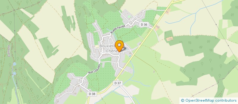 localisation de l'entreprise AJ IMMO  BOUXIERES-AUX-CHENES