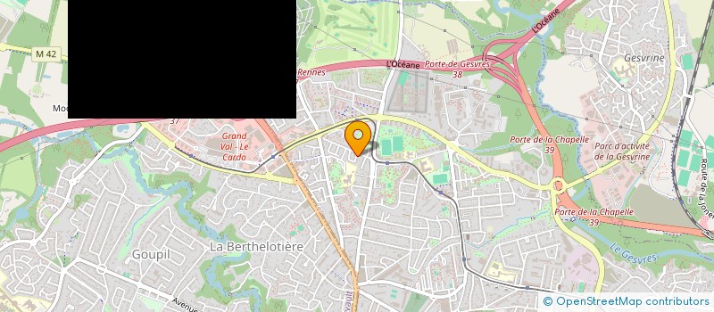 localisation de l'entreprise AJ IMMO  NANTES