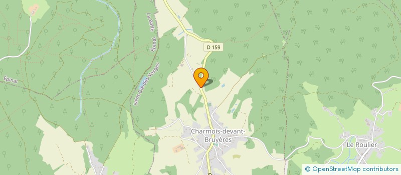 localisation de l'entreprise AJ IMMO LOC  CHARMOIS-DEVANT-BRUYERES