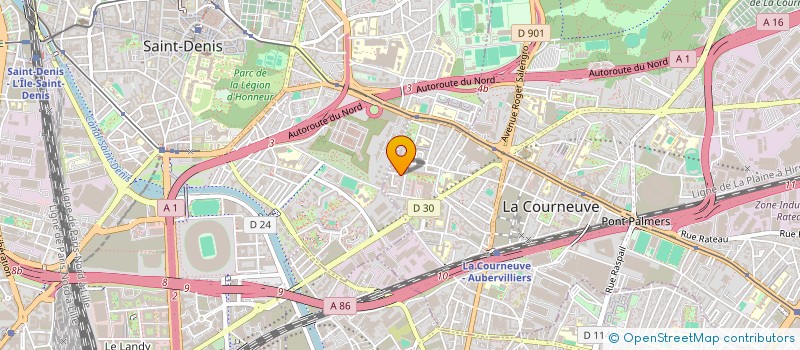 localisation de l'entreprise AJ INFO à AULNAY-SOUS-BOIS