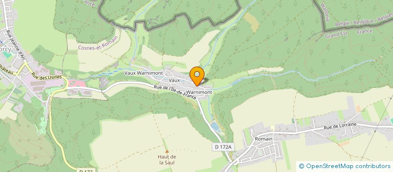 localisation de l'entreprise AJ LECAB à LONGWY