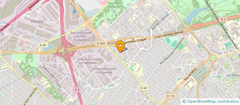 localisation de l'entreprise AJ LINK à AULNAY-SOUS-BOIS